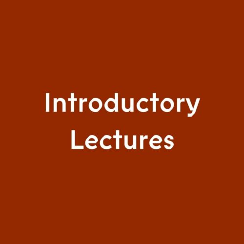 Introductory Lectures