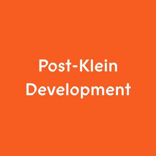Post Klein Development